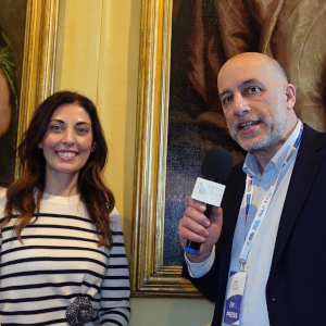 Alessandra all'evento THE EVENT di ItalyForWedding alla Reggia di Venaria